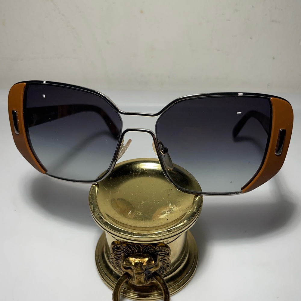 PRADA mod 59s geometric square brow made in italy